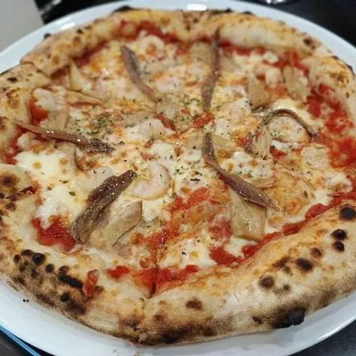 Pizza Marinera de Pizzería Nápoli, Ourense